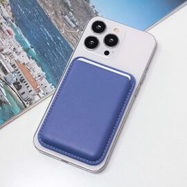 Futrola Leather Magsafe Pocket - iPhone 14 ljubicasta.