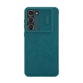 Futrola Nillkin Qin Pro (plain leather) - Samsung S916B Galaxy S23 Plus zelena.