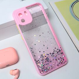Futrola Frame Glitter - Xiaomi Redmi A1/Redmi A2 roze.