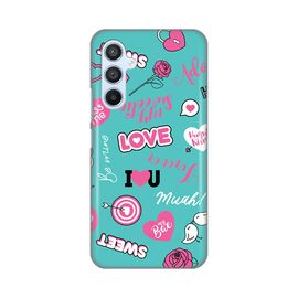 Silikonska futrola PRINT - Samsung A546B Galaxy A54 5G Love.