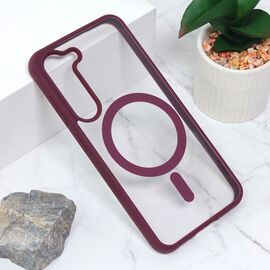 Futrola Magsafe - Samsung S911B Galaxy S23 ljubicasta.