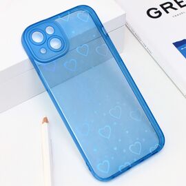 Futrola Heart Color IMD - iPhone 14 Plus plava.
