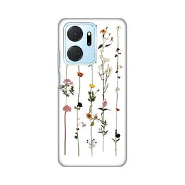 Silikonska futrola PRINT Skin - Huawei Honor X7a Flower.