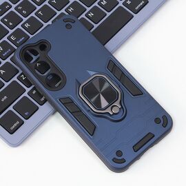 Futrola Cube Ring - Samsung S911 Galaxy S23 tamno plava.