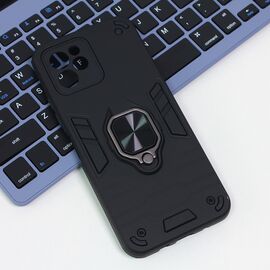 Futrola Cube Ring - Huawei Nova Y61 crna.