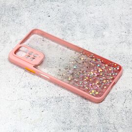 Futrola Frame Glitter - Xiaomi Redmi Note 11/Redmi Note 11s roze.