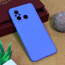 Silikonska futrola Teracell Giulietta - Xiaomi Redmi 12C mat ljubicasta.