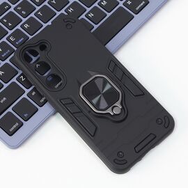 Futrola Cube Ring - Samsung S916 Galaxy S23 Plus crna.