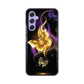 Silikonska futrola PRINT Skin - Samsung A546B Galaxy A54 5G Golden butterfly.