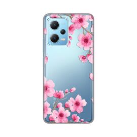 Silikonska futrola PRINT Skin - Xiaomi Redmi Note 12 5G (EU) Rose flowers.