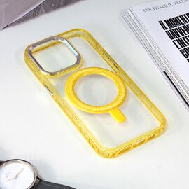 Futrola Frame Magsafe - iPhone 14 Pro zuta.