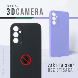 Futrola 3D Camera - Samsung S721B Galaxy S24 FE ljubicasta.