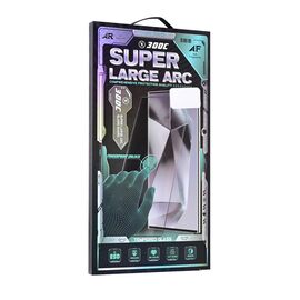 Zastitno staklo Tempered Glass 2.5D full glue - Samsung S938 Galaxy S25 Ultra crni (fingerprint unlock).