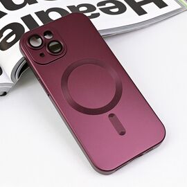 Futrola Magsafe Chrome - iPhone 15 6.1 bordo.