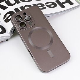 Futrola Magsafe Chrome - iPhone 16 Pro siva.