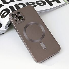 Futrola Magsafe Chrome - iPhone 13 siva.