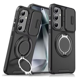 Futrola CamShield Ring stand - Samsung S931 Galaxy S25 crna.