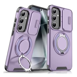Futrola CamShield Ring stand - Samsung S931 Galaxy S25 ljubicasta.