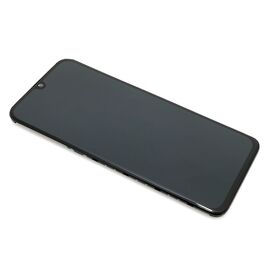 LCD displej (ekran) - Samsung A405F Galaxy A40 + Touch screen + frame black (crni) Full ORG EU (GH82-19674A) (MS).