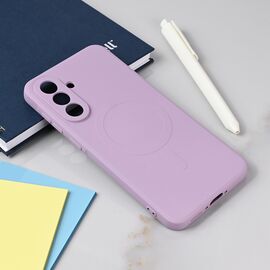 Silikonska futrola Teracell Giulietta Magsafe - Samsung A566 Galaxy A56 5G ljubicasta.
