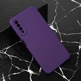 Silikonska futrola Teracell Giulietta - Samsung A750FN Galaxy A7 2018 mat tamno ljubicasta.