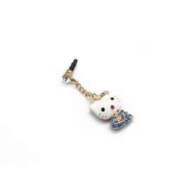 Kapica Handsfree slušalica 3,5 mm charm Kitty L plava.