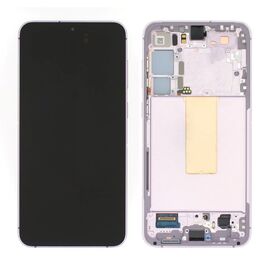 LCD displej (ekran) - Samsung S916B/Galaxy S23 Plus + touchscreen + frame Lavander Service Pack ORG/GH82-30477D.