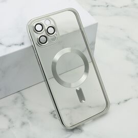 Futrola CAMERA PROTECT MagSafe - iPhone 12 Pro Max (6.7) srebrna (MS).