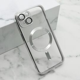 Futrola CAMERA PROTECT MagSafe - iPhone 15 Plus srebrna (MS).