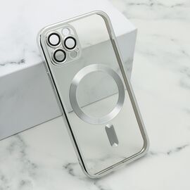 Futrola CAMERA PROTECT MagSafe - iPhone 12 Pro srebrna (MS).