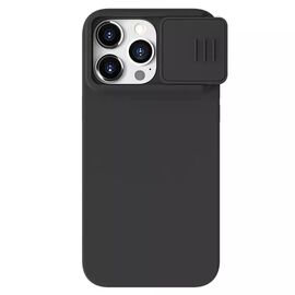 Futrola Nillkin CamShield Silky - iPhone 15 Pro 6.1 crna.