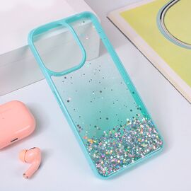 Futrola Frame Glitter - Xiaomi Redmi 13C mint.