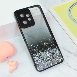 Futrola Frame Glitter - Xiaomi Redmi Note 12 4G (EU) crna.