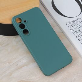 Silikonska futrola Teracell Giulietta - Samsung S711 Galaxy S23 FE mat tamno zelena.