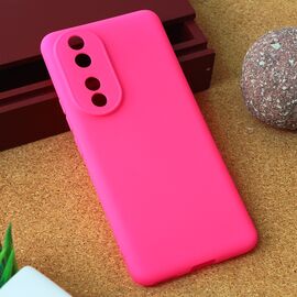 Silikonska futrola Teracell Giulietta - Huawei Honor 90 mat pink.