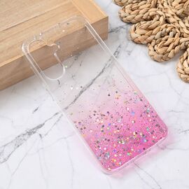 Silikonska futrola Glitter - Samsung A366 Galaxy A36 5G roze.