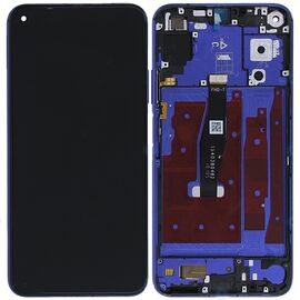 LCD displej (ekran) - Huawei Nova 5T + touchscreen + frame Blue.