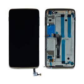 LCD displej (ekran) - Alcatel idol 4/OT-6055+touch screen crni+frame zlatni.