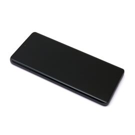 LCD displej (ekran) - Xiaomi 12 / 12S / 12X 5G+ Touch screen + frame Full ORG EU black (crni) (56000300L300/56000900L300) (MS).