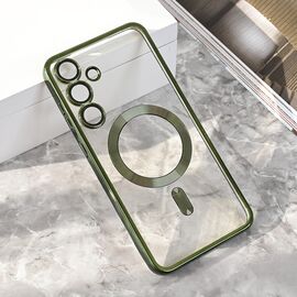 Futrola Magsafe Lux - Samsung S936 Galaxy S25 Plus zelena.
