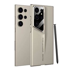 Futrola ELEGANCY - Samsung Galaxy S23 Ultra 5G zlatna (GKK case) (MS).