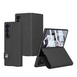 Futrola LEATHER - Samsung Galaxy Z Fold 6 5G karbon crna (GKK case) (MS).