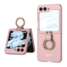 Futrola SMOOTH RING - Samsung F741B Galaxy Z Flip 6 5G roze (GKK case) (MS).