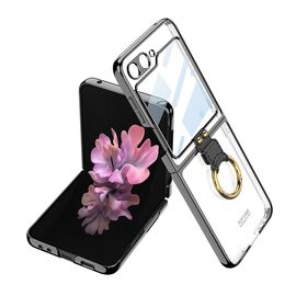 Futrola RING LINES - Samsung F741B Galaxy Z Flip 6 5G crna (GKK case) (MS).