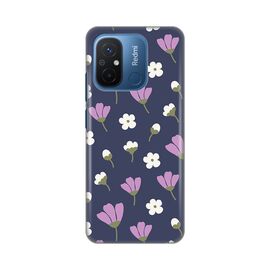 Silikonska futrola PRINT Skin - Xiaomi Redmi 12C Spring flowers.