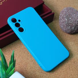 Silikonska futrola Teracell Giulietta - Samsung A346 Galaxy A34 5G 5G mat svetlo plava.