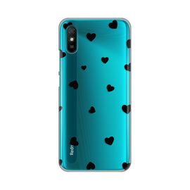 Silikonska futrola PRINT Skin - Xiaomi Redmi 9A Hearts.