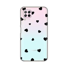 Silikonska futrola PRINT Skin - Huawei P40 Lite/Nova 6 SE Hearts.