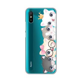 Silikonska futrola PRINT Skin - Xiaomi Redmi 9A Cats.