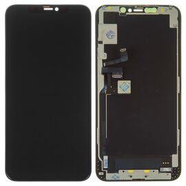 LCD displej (ekran) - Iphone 11 Pro Max + touchscreen black (crni) (GVO) hard OLED.